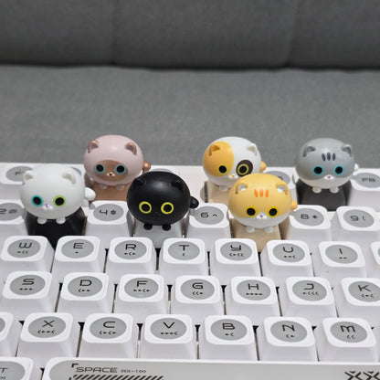 Cute Cats Artisan Keycaps