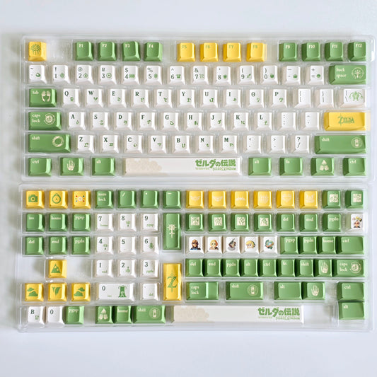 The Legend of Zelda  Cherry PBT Keycaps