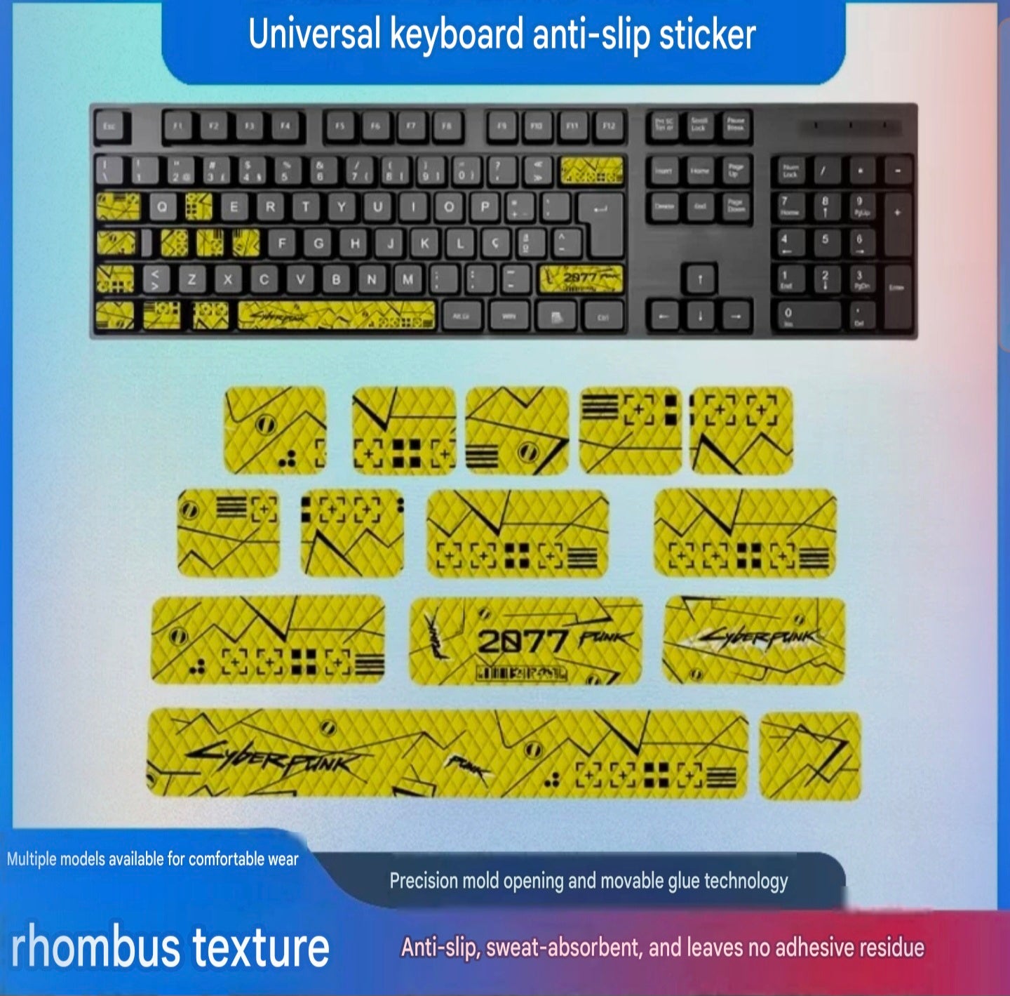 Universal Anti Slip Pads For Keyboard Keycaps