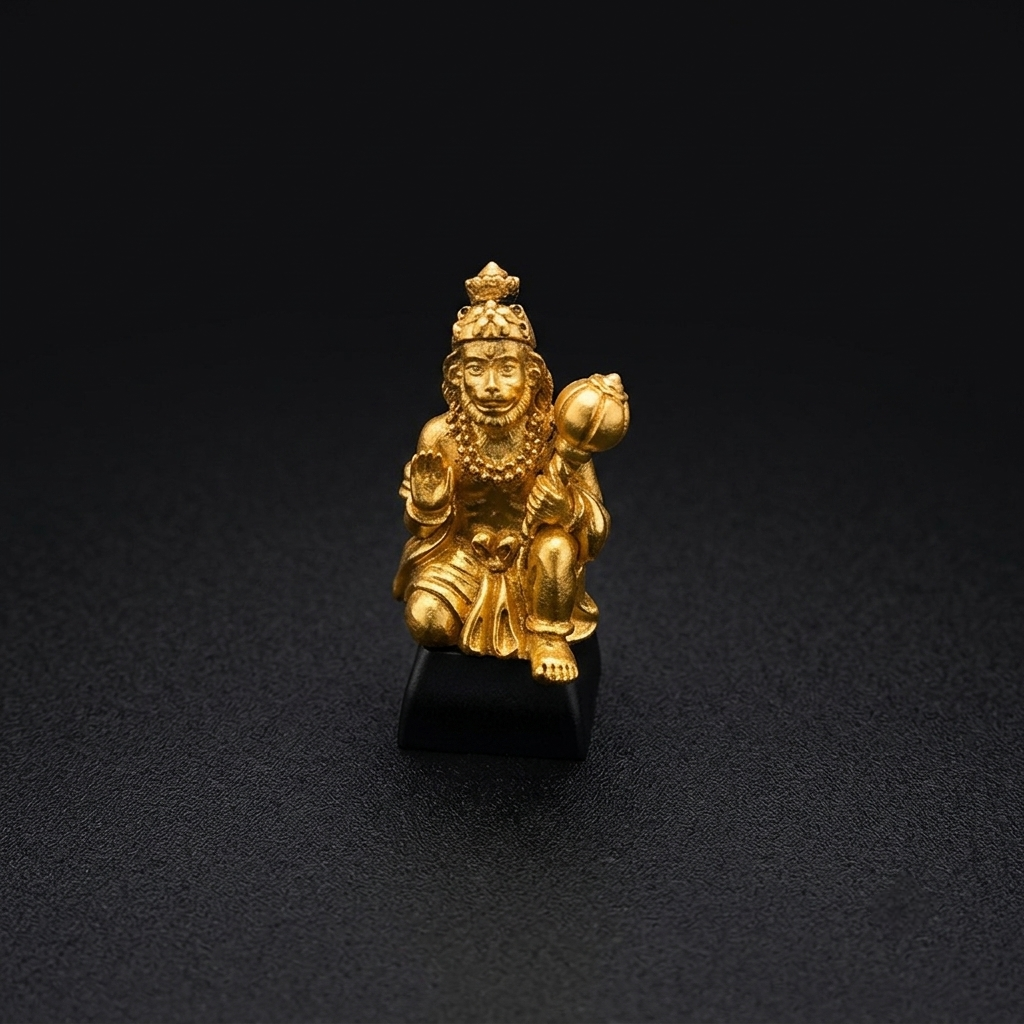 Hanuman Golden Artisan Keycaps