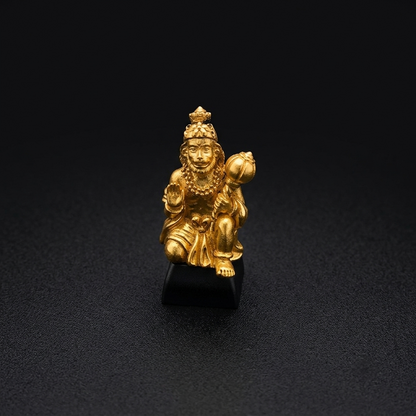 Hanuman Golden Artisan Keycaps