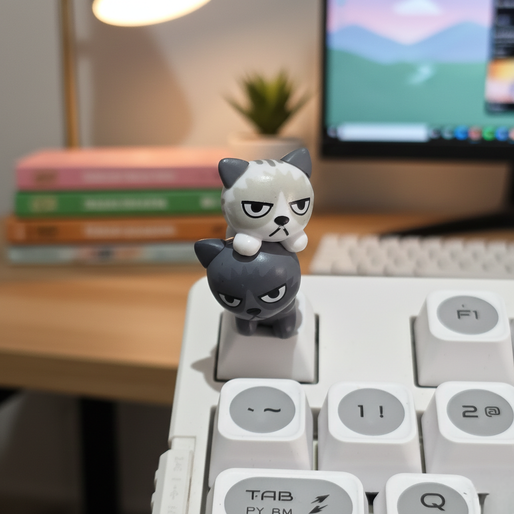 Kittens Artisan Keycaps