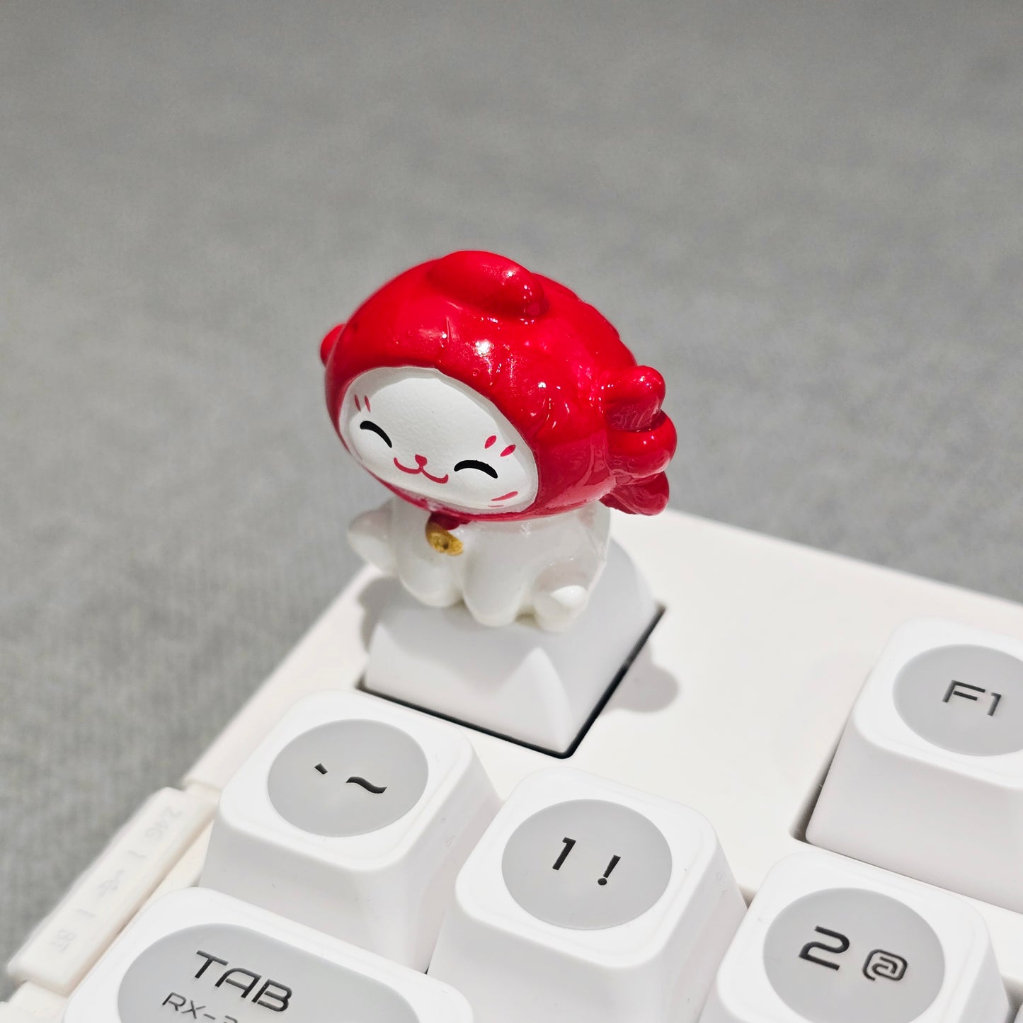 Lucky Fortune Cat Resin Artisan Keycap