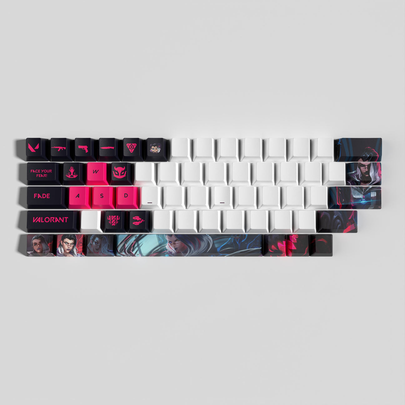 Fade Special Edition High Quality Keycaps 33 Keys