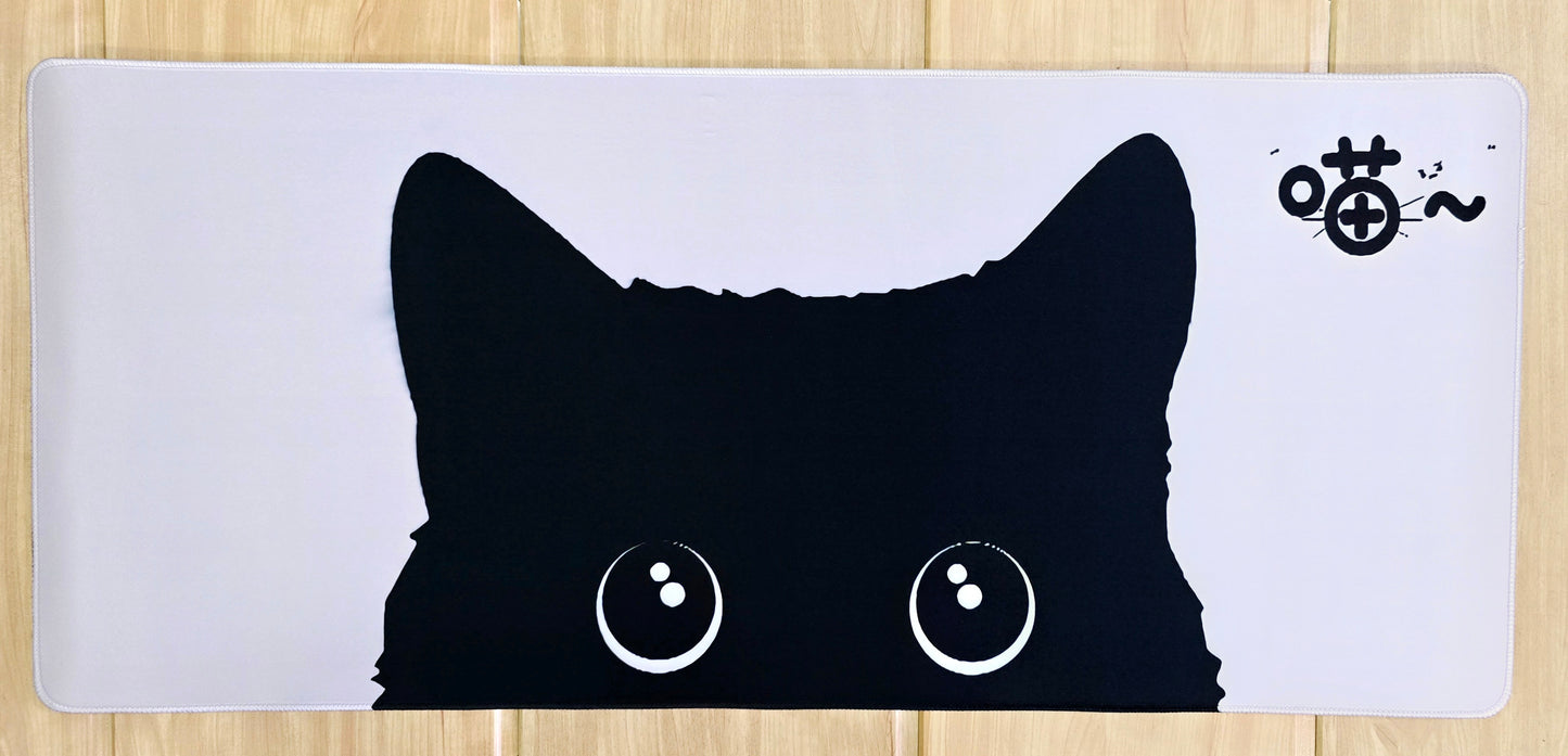 Curious Meow Super Smooth XXL Deskmat