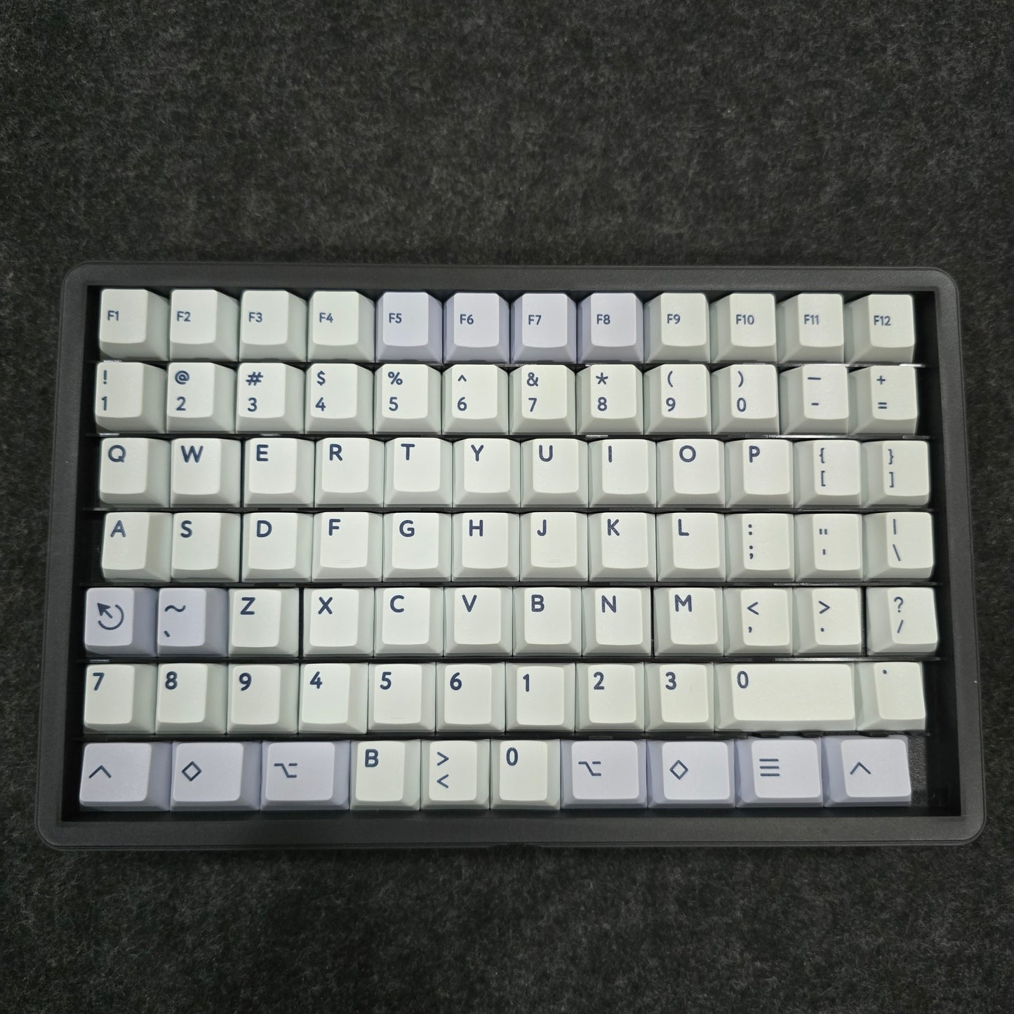 Spark Inspired Premium Cherry PBT Keycaps With High Quality Keys Storage Box