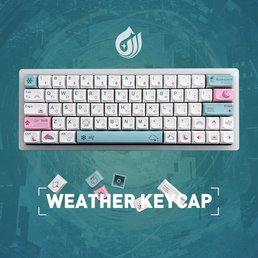 Weather Forecast Xda Thick PBT Keycaps