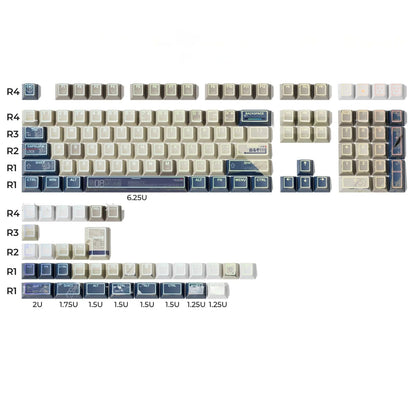 Top Backlit Gundam PRISM Cherry PBT Keycap