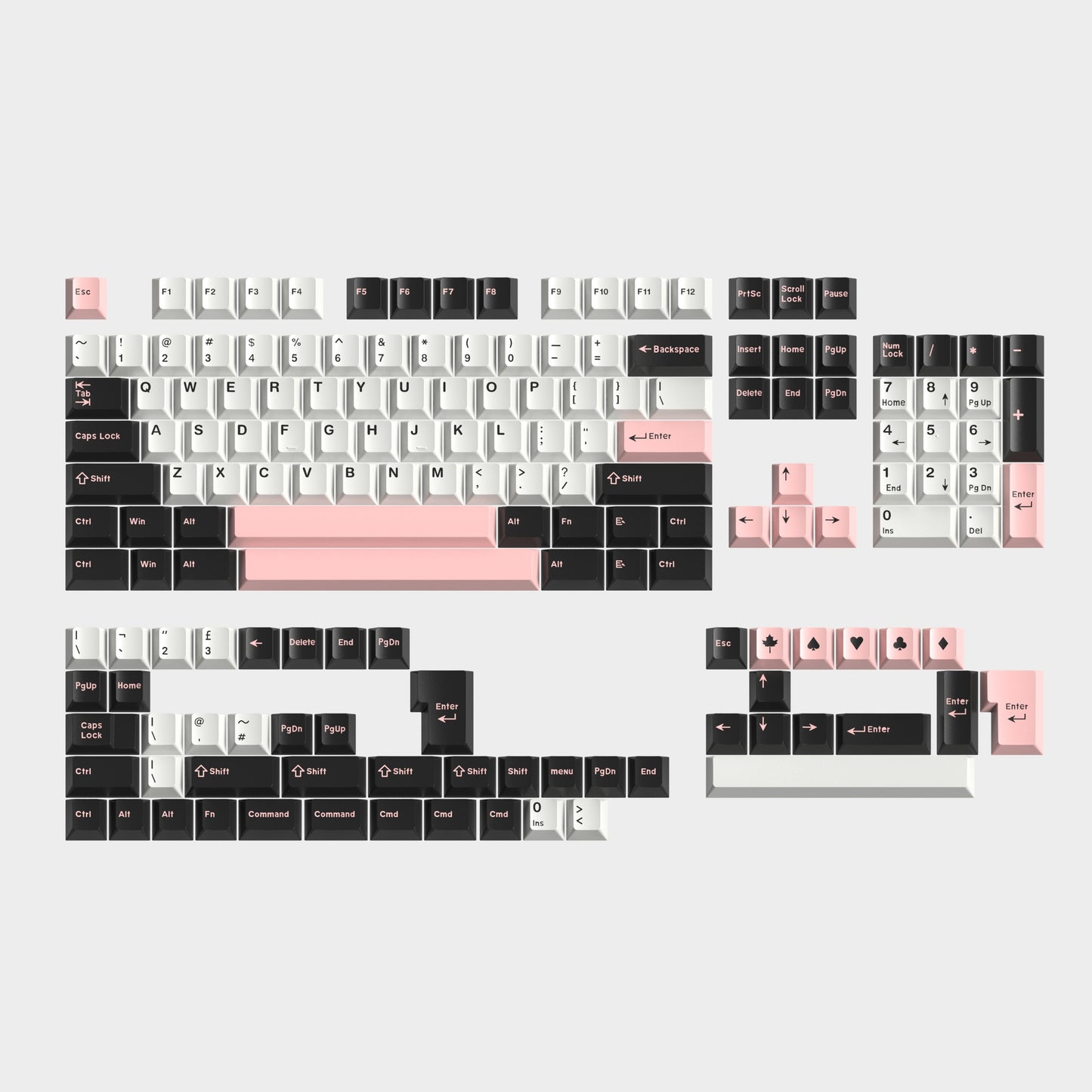 Sakura Bloom Quality Cherry Doubleshot Keycaps