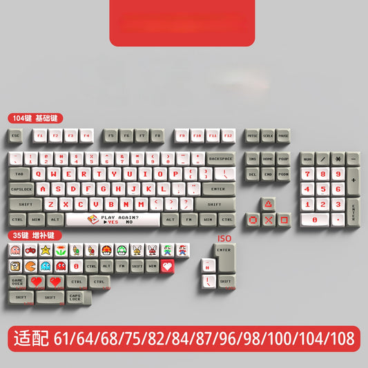 Video Games XDA PBT Keycaps