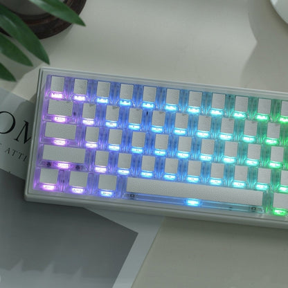 Womier Leather Texture Side Printed Cherry Keycaps