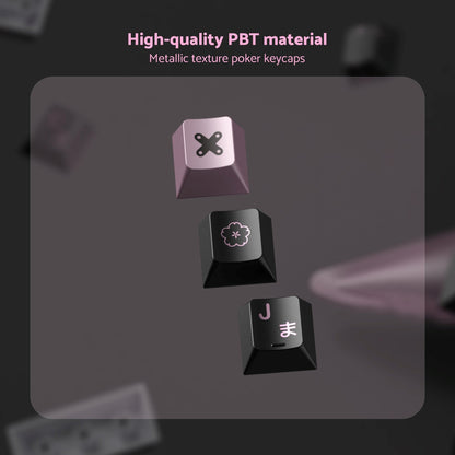 Womier Spring Scenery Metallic Coated Cherry PBT Keycaps