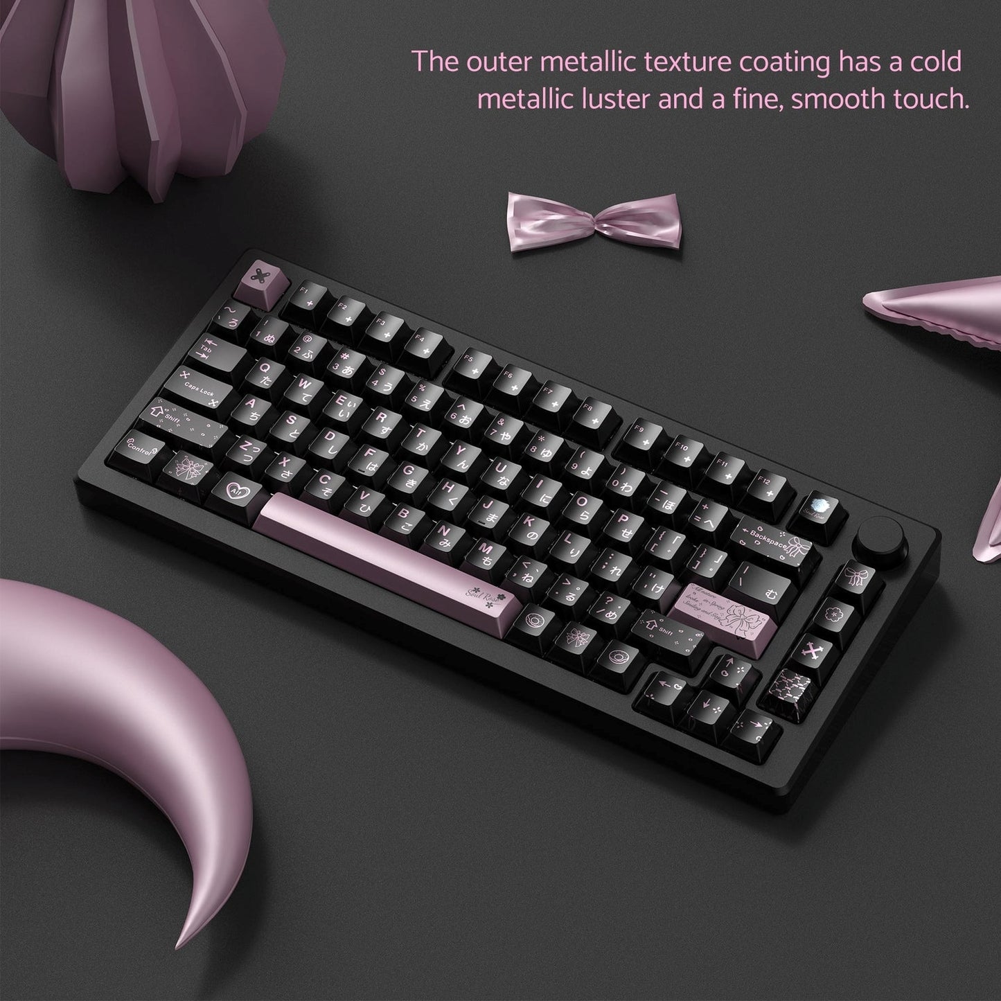 Womier Spring Scenery Metallic Coated Cherry PBT Keycaps