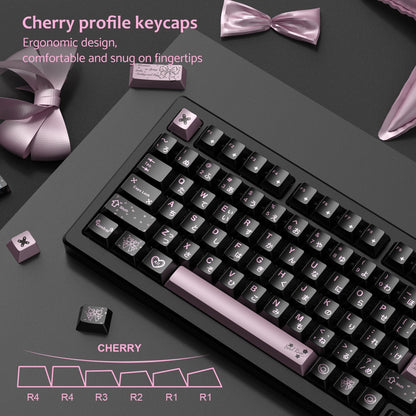Womier Spring Scenery Metallic Coated Cherry PBT Keycaps